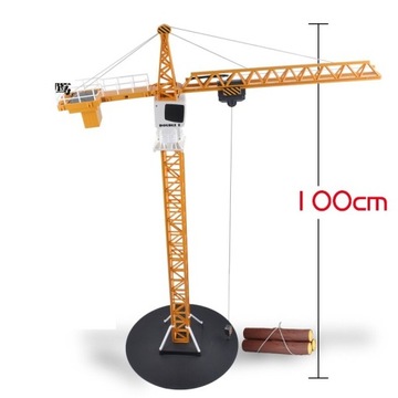 Радиоуправляемый башенный кран Double Eagle E563 с дистанционным управлением RTR 2,4 ГГц