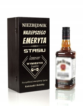 PREZENT Z OKAZJI PRZEJŚCIA NA EMERYTURĘ SKRZYNKA