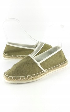 Zielone espadryle 37