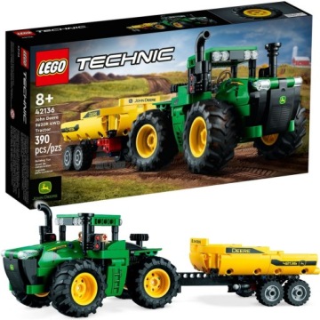 LEGO TECHNIC 42136 Трактор JOHN DEERE + СУМКА LEGO
