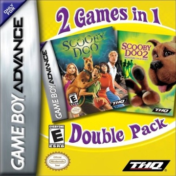 GBA Game Boy Advance Scooby Doo 1 + 2 Double Pack Nowa w Folii