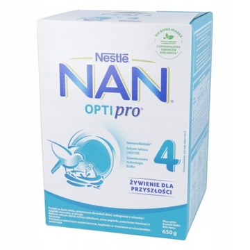 NESTLE NAN OPTIPRO 4 mleko modyfikowane 650 g