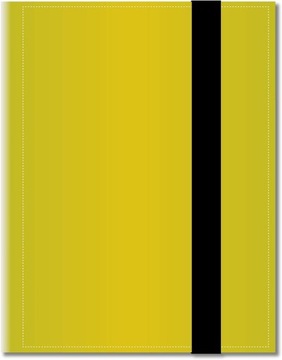 ARKERO G Коллекционный альбом для коллекционных карт, 360 карт, 9 окошек, ЖЕЛТЫЙ