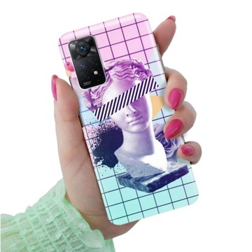 ETUI DO XIAOMI REDMI NOTE 11 PRO 4G ARTYSTYCZNE ARTIST RÓŻOWE KOBIECE Wzory