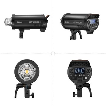 Высокоскоростная студийная вспышка Godox QT1200IIIM 1200 Вт