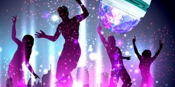 E27 ВРАЩАЮЩИЙСЯ ДИСКОШАР ЦВЕТНОЙ СВЕТОДИОДНЫЙ ДИСКОТЕЧЕСКИЙ ПРОЕКТОР RGB 3 Вт