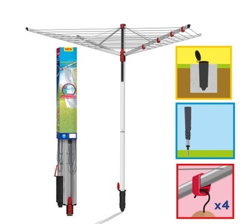 VILEDA SUN LIFT COMPACT 40 САДОВАЯ СУШИЛЬНАЯ МАШИНА ДЛЯ БРАЧНОГО БРАЧА STRONG