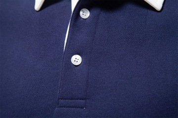 Nowa Kolekcja Męskich Swetrów Polo Z Długim Rękawem, Idealnych Na Co Dzień