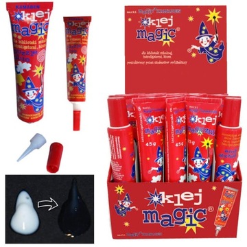 Klej MAGIC Magiczny tubce z aplikatorem 45g 20szt