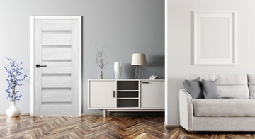 APUS МЕЖКОМНАТНЫЕ ДВЕРИ Комплект оконных дверей белый