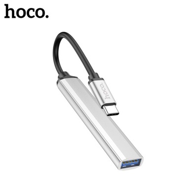 USB-концентратор Type C USB-C Type-C 4 в 1 USB3.0 5 Гбит/с + 3 USB2.0 480 Мбит/с 1 ТБ