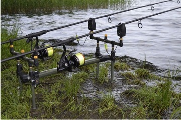Mikado Rod Pod Stojak Na 3 Wędki ThreeLiner +grati