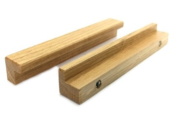 Ручка мебели окна подоконника L Lite Wood Oak L-128 мм