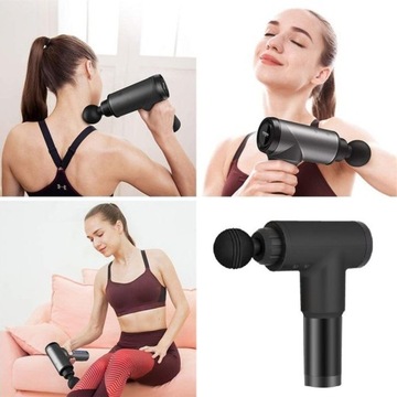 МАССАЖНЫЙ ПИСТОЛЕТ ВИБРАЦИОННЫЙ МАССАЖЕР ДЛЯ МЫШЦ МОЩНОСТЬ