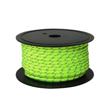 Guyline Lina Namiotowa 30m 6mm Fluorescencyjny Zielony
