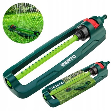 VERTO SWINGING GARDEN КОЛЕБАТЕЛЬНЫЙ ДОЖДЕВАТЕЛЬ, РЕГУЛИРУЕМЫЙ, 16 ФОРСУНОК 15G770