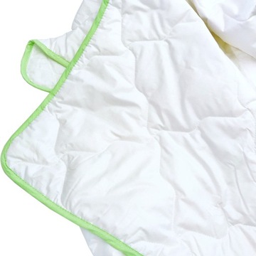 KOŁDRA BAMBUSOWA CAŁOROCZNA 160X200 BAWEŁNA BAMBUS NATURALNA PIKOWANA