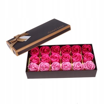 18 sztuk Rose mydło Płatki róż do kąpieli