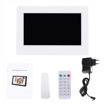 ЦИФРОВАЯ ФОТОРАМКА БУДИЛЬНИК ВИДЕОПЛЕЕР LED TFT 1024X600 HD 7