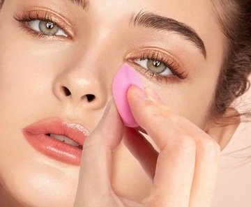 GĄBECZKI DO MAKIJAŻU KOREKTORA PODKŁADU PUDRU GĄBKA BLENDER MINI KPL 5 SZT