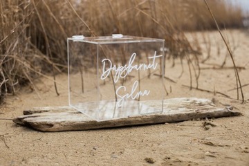 Коробка для конвертов из прозрачного оргстекла