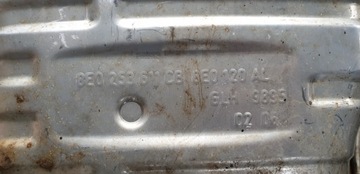 ГЛУШИТЕЛЬ ВЫХЛОПА AUDI A4 B6 2001-05 1.9 TDI