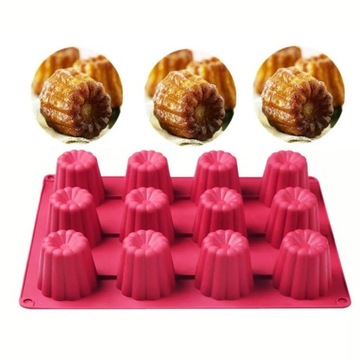 СИЛИКОНОВАЯ ФОРМА ДЛЯ ЖЕЛЕЙНЫХ СВЕЧ СВЕЧИ ПАНАКОТА ЧАШКИ 695