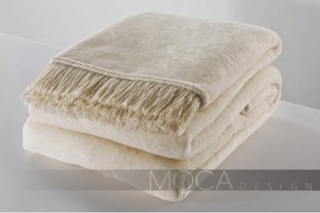 Одеяло Moca Design цвета экрю 150x200 см