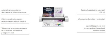 Brother DS-940DW DS940 Wi-Fi-сканер документов
