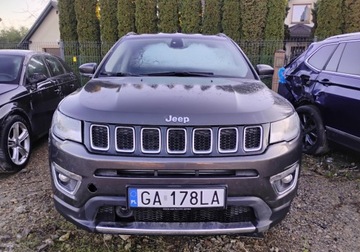 Jeep Compass II SUV 2.0 MJD 140KM 2017 Jeep Compass 2017r, SALON POLSKA. 2.0 Diesel. 4x4. AUTOMAT. Po zalaniu. VA, zdjęcie 14