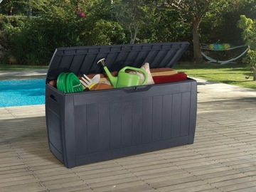 KETER 247310 САДОВЫЙ ЯЩИК 270Л ГОЛЛИВУД