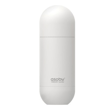 Butelka termiczna ORB WHITE, 420 ml ASOBU