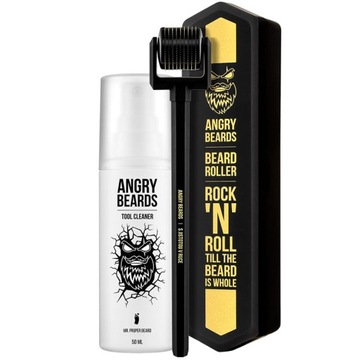 Angry Beards Derma Roller na Porost Brody