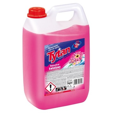 UNIWERSALNY PŁYN DO MYCIA KWIATOWY TYTAN 5kg