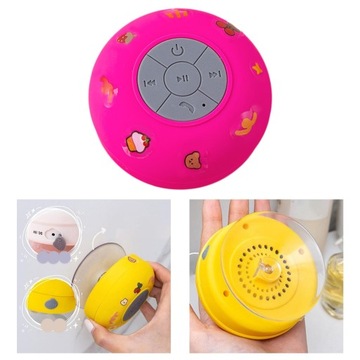 Wireless Bluetooth shower speaker with