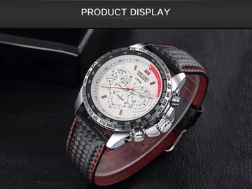 MEGIR Sport Mens Watches Top Brand Luxury Quartz Men Watch Fashion Casual