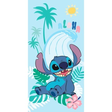 Lilo i Stitch ręcznik plażowy mikrofibra