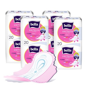PODPASKI BELLA PERFECTA ULTRA ROSE 20SZT=80SZT