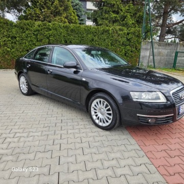 Audi A6 C6 Limousine 3.0 V6 TDI 225KM 2004 Audi A6 Avant Aluminiowe Felgi Czaujniki Parkowania Nawigacja 4x4 3.0, zdjęcie 6