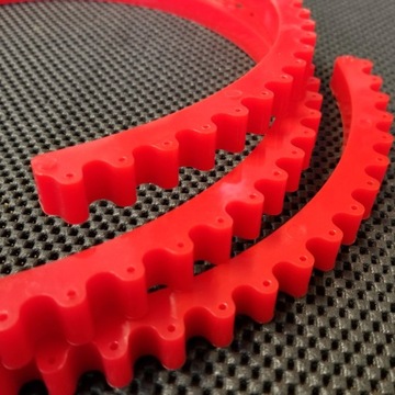 Гибкий шаблон для столярных работ длиной 210 ​​см для фрезерования кривых и дуг.