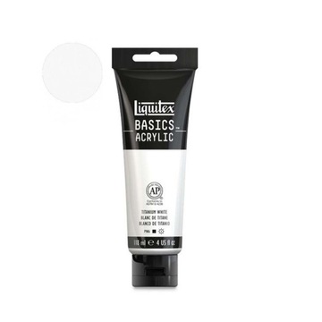Farba akrylowa Liquitex 118ml 432 Titanium White