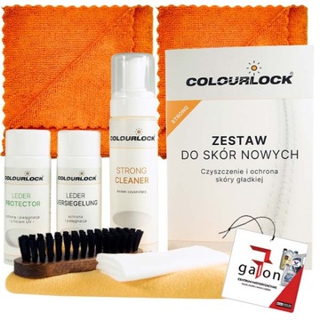 COLOURLOCK ZESTAW DO SKÓR STRONG CLEANER+PROTECTOR