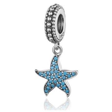 Charms Gwiazda Morska Rozgwiazda Srebro 925