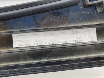 ПОЛОСКА КРЫШИ ЛЕВАЯ MERCEDES C w204