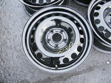 4× DISK OCELOVÝ OPEL OE ASTRA K V 6.0" X 15" 5X105 ET 37