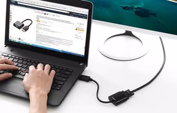 Адаптер UGREEN DP109 DisplayPort — VGA FullHD 60 Гц