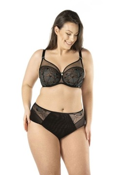 Nipplex DIANA Biustonosz Soft Czarno - Zielony 75H