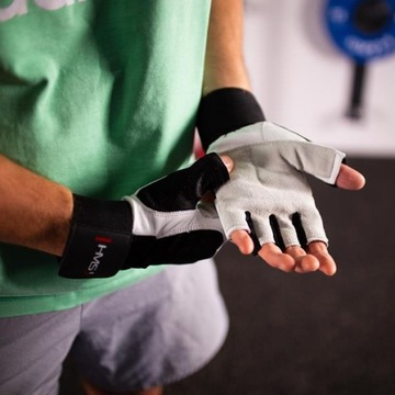 RST04 БЕЛО-ЧЕРНЫЙ РАЗМЕР. ПЕРЧАТКИ HMS XL