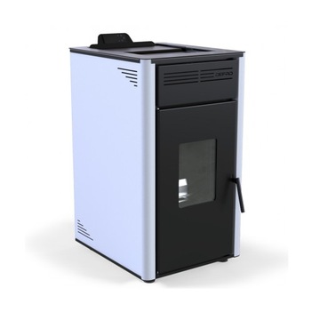 KOCIOŁ NA PELLET 8 kW DEFRO HYDROPELL 8KW Z PŁASZCZEM WODNYM