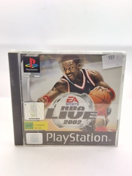 Gra NBA Live 2002 Sony PlayStation (PSX) PS1